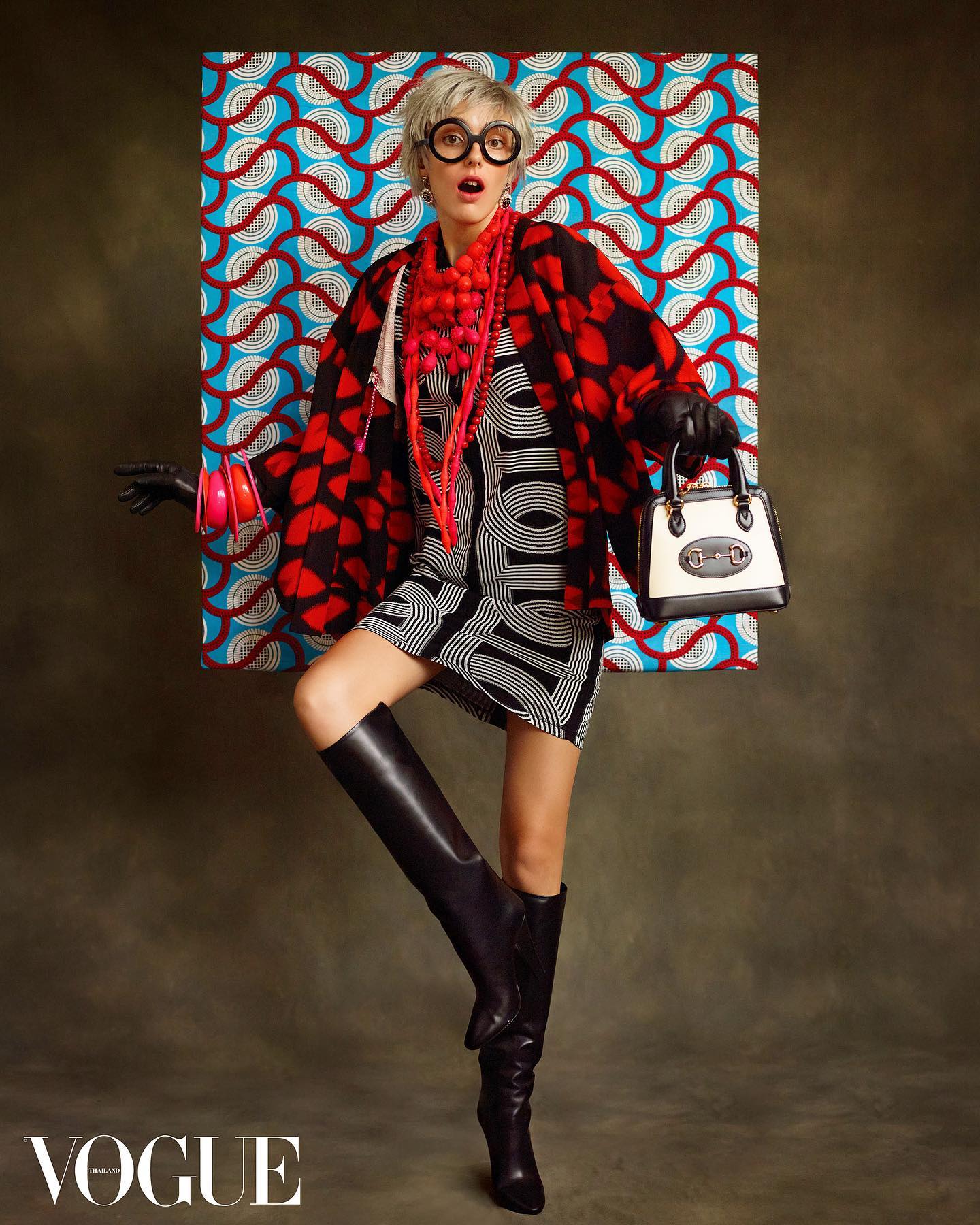 Customer wearing Sumo Vintage